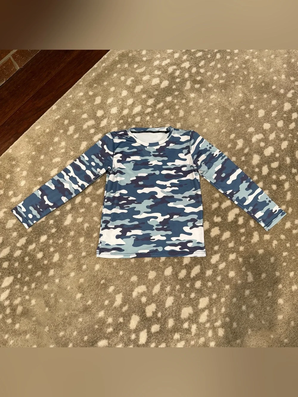 Bundle (3) Kids' Long- Sleeve Performance Rash Guards/Top, Huk Fishing. Size 7/8